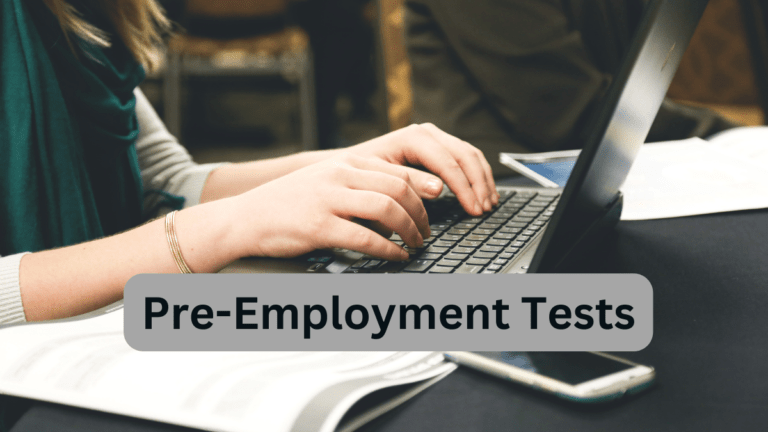 pre-employment tests