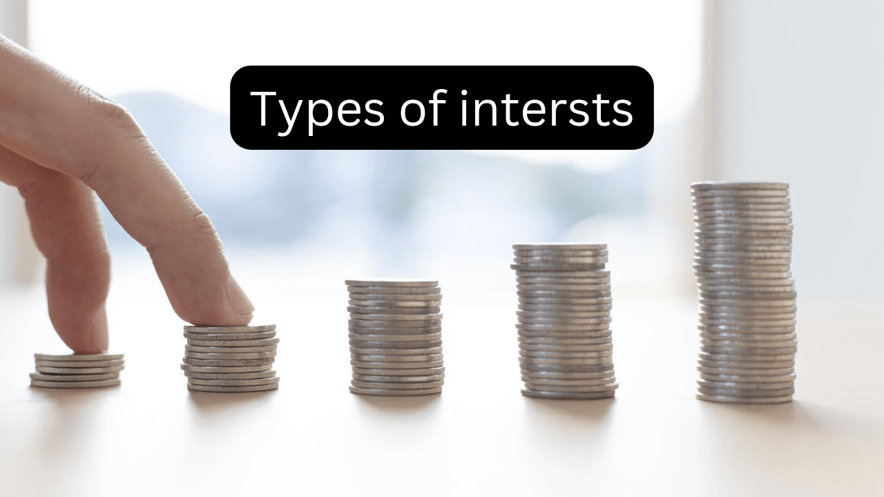 What are different types of interest